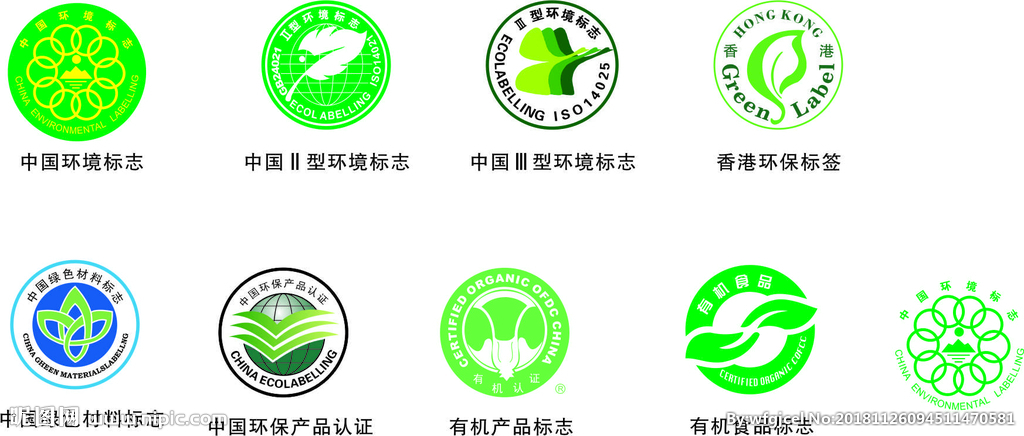 环境标识与绿色材料标志 生态材料时代的可视化认证